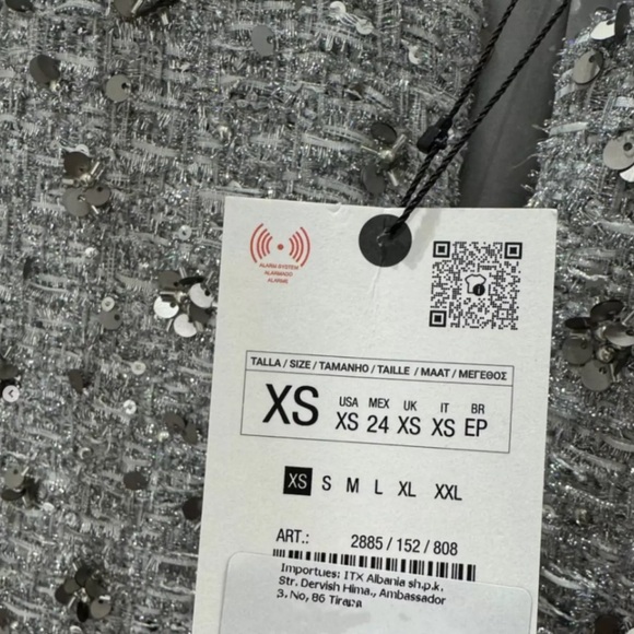 Zara sequin jacket zw collection - Picture 14 of 16